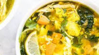 Instant Pot Turmeric Ginger Chicken Soup Instant Pot Turmeric Ginger Chicken Soup