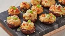 Crab Artichoke Stuffed Mushrooms Crab Artichoke Stuffed Mushrooms