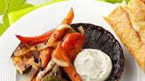 Vegetable-Stuffed Grilled Portobellos Vegetable-Stuffed Grilled Portobellos