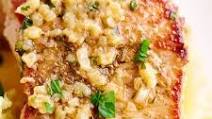 Baked Pork Chops with Browned Garlic Butter Baked Pork Chops with Browned Garlic Butter