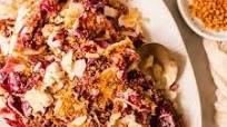 Radicchio Caesar Salad with Toasted Garlic Panko Radicchio Caesar Salad with Toasted Garlic Panko