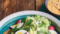 Indonesian Vegetable Salad (Gado Gado) with Peanut Dressing Indonesian Vegetable Salad (Gado Gado) with Peanut Dressing
