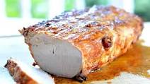 Grilled BBQ Pork Roast Grilled BBQ Pork Roast