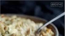 Green Chicken Enchilada Cauliflower Casserole - Low Carb Green Chicken Enchilada Cauliflower Casserole - Low Carb