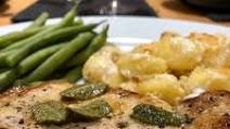 Pork loin with Crispy Sage Butter and Gnocchi Gratin #mycookbook Pork loin with Crispy Sage Butter and Gnocchi Gratin #mycookbook