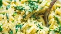 Creamy Spinach Orzo Creamy Spinach Orzo