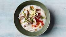 Chicken-and-Mushroom Congee Chicken-and-Mushroom Congee