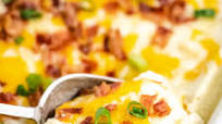 Loaded Mashed Potato Casserole Loaded Mashed Potato Casserole