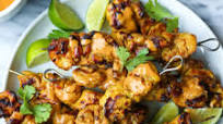 Chicken Satay with Peanut Sauce Chicken Satay with Peanut Sauce