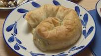 Spanakopita, Hung Yoghurt with Pine Nuts and Raisins Spanakopita, Hung Yoghurt with Pine Nuts and Raisins