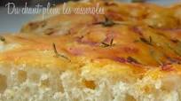 Focaccia maison moelleuse Focaccia maison moelleuse