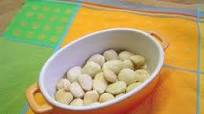 Almendras tostadas al microondas Almendras tostadas al microondas