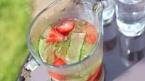 Strawberry & Cucumber Water Recipe Strawberry & Cucumber Water Recipe