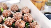 Oven Baked Asian Style Meatballs Oven Baked Asian Style Meatballs