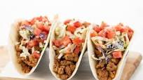 Smoky Pork Tacos with jalapeño ranch slaw and pico de gallo Smoky Pork Tacos with jalapeño ranch slaw and pico de gallo