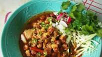 Pozole de Pollo con Maiz Morado (Chicken Pozole with Purple Hominy) - Hispanic Kitchen Pozole de Pollo con Maiz Morado (Chicken Pozole with Purple Hominy) - Hispanic Kitchen