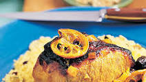 Moroccan Pork Loin with Dried Fruit and Lemons Moroccan Pork Loin with Dried Fruit and Lemons