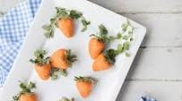 Chocolate-Covered Strawberry Carrots Chocolate-Covered Strawberry Carrots