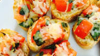 Fresh Tomato Bruschetta with Basil Fresh Tomato Bruschetta with Basil
