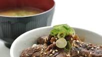 Ponzu Beef Donburi Ponzu Beef Donburi