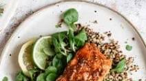 Sweet & Spicy Glazed Salmon Sweet & Spicy Glazed Salmon