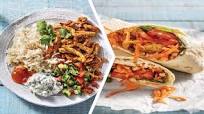Chicken Tikka & Garlic Rice for Dinner with Chicken Tikka Wrap with Mint for Lunch Chicken Tikka & Garlic Rice for Dinner with Chicken Tikka Wrap with Mint for Lunch