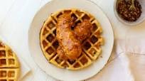 Honey Sriracha Chicken and Waffles Honey Sriracha Chicken and Waffles