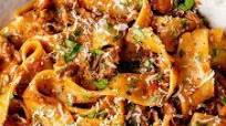 Slowly Braised Lamb Ragu Slowly Braised Lamb Ragu