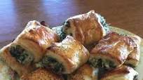 Spinach Rolls with Puff Pastry Spinach Rolls with Puff Pastry