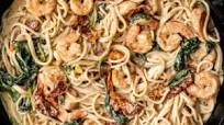Creamy Shrimp Pasta with Sun-dried Tomatoes Creamy Shrimp Pasta with Sun-dried Tomatoes