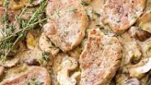 Pork Medallions with Creamy Mushroom Leek Sauce Pork Medallions with Creamy Mushroom Leek Sauce