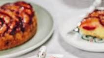 Spiced Plum Upside Down Cake Spiced Plum Upside Down Cake