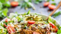 Mexican Chipotle Chicken Caesar Salad Mexican Chipotle Chicken Caesar Salad