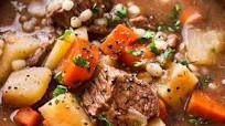 Crockpot Beef Barley Soup Crockpot Beef Barley Soup
