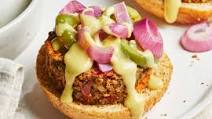 New American Veggie Cheeseburgers New American Veggie Cheeseburgers