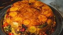 Iranian vegetarian pasta (vegetarian makaroni) Iranian vegetarian pasta (vegetarian makaroni)