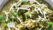 Instant Pot Chicken Saag | Chicken Spinach Curry - CurryTrail Instant Pot Chicken Saag | Chicken Spinach Curry - CurryTrail