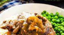 Hamburger Steaks with Mushroom Gravy Hamburger Steaks with Mushroom Gravy