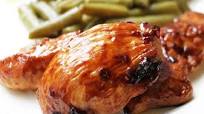 Pollo al horno enchilado Pollo al horno enchilado