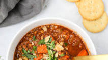 Vegan Crockpot Lentil Soup Vegan Crockpot Lentil Soup