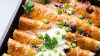 Turkey & Black Bean Enchiladas Turkey & Black Bean Enchiladas