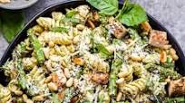 Grilled Chicken and Asparagus Pesto Pasta Grilled Chicken and Asparagus Pesto Pasta