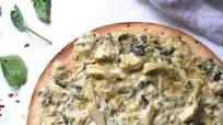 Vegan Spinach Artichoke Pizza Vegan Spinach Artichoke Pizza