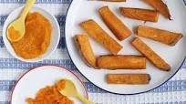 Sweet Potato Baby Food: BLW-Style and Pureed Sweet Potato Baby Food: BLW-Style and Pureed
