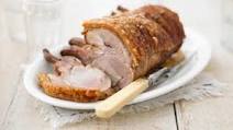 Roast pork with crackling Roast pork with crackling