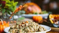 Focaccia Stuffing with Italian Sausage Focaccia Stuffing with Italian Sausage