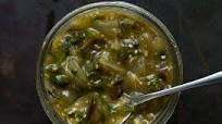 Salsa verde asada Salsa verde asada