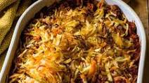 Spicy beef mince with rosti topping Spicy beef mince with rosti topping