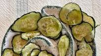 Salt and Vinegar Cucumber Chips Salt and Vinegar Cucumber Chips