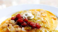 Easy Green Chile Enchiladas Easy Green Chile Enchiladas